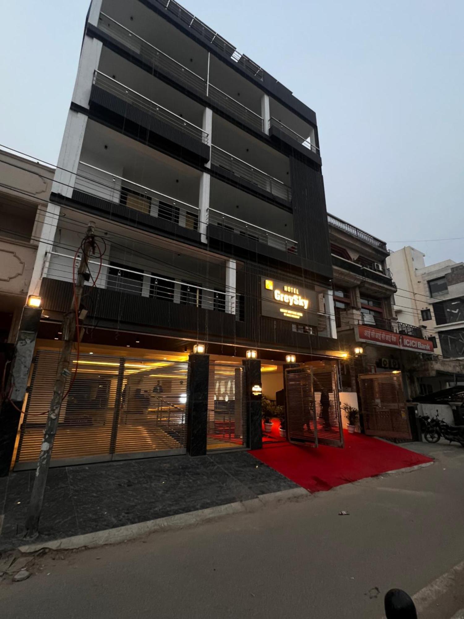 Hotel Grey Sky New Delhi Exterior foto