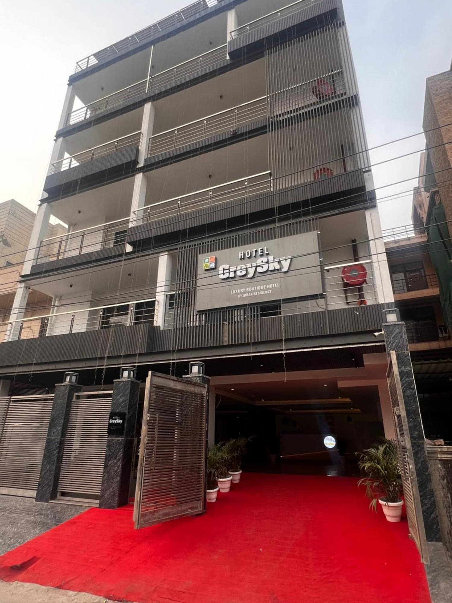 Hotel Grey Sky New Delhi Exterior foto